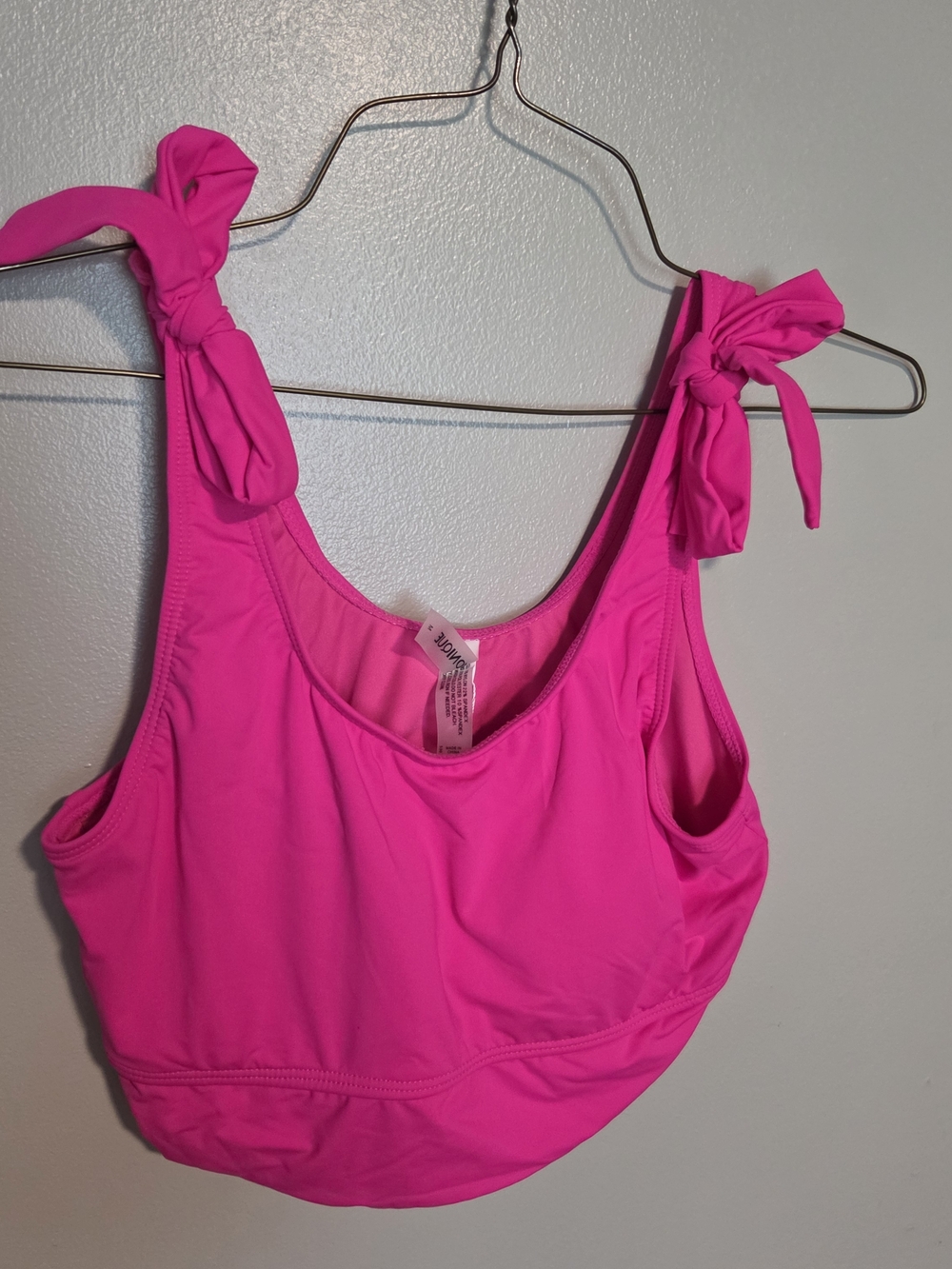 Yonique Hot Pink Full Coverage Suit Set